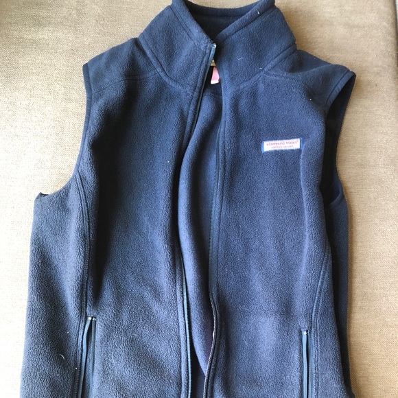 VINEYARD VINES - navy blue vest - Size XS - Picture 2 of 3